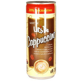 Кофейный напиток Летс Би  Каппучино Лотте 240 мл